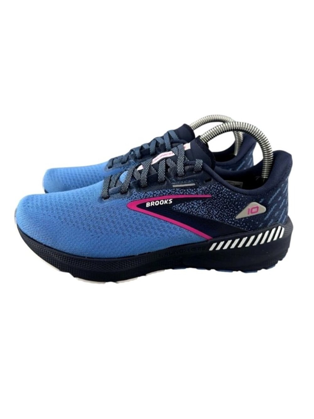 Brooks Launch 10 Women's Running Shoes Size 8.5 Blue & Navy Lightweight
